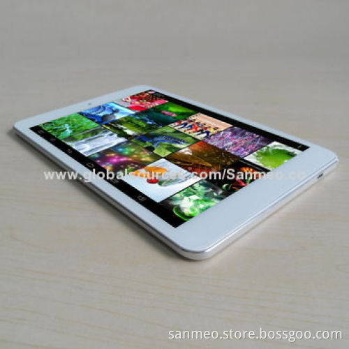 Android Tablet PC, Rockchip 3188 Quad-core 1.8GHz, 1/16GB RAM/ROM, IPS 1,024*768P, 7.85-inch, 4:3